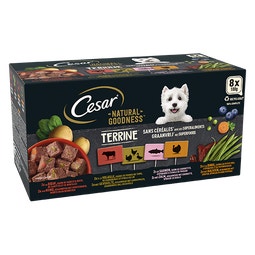 CESAR® NATURAL GOODNESS™ Terrine 100 g 8-Pack image